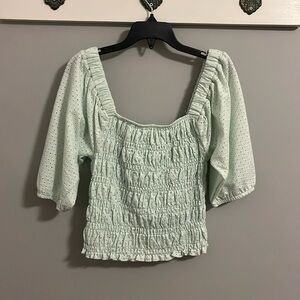 Mint green Steve Madden top